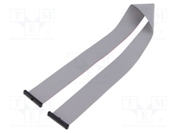 Ribbon cable with IDC connectors; Tape ph: 0.64mm; 444.5mm