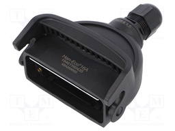 Enclosure: for rectangular connectors; Han Eco A; size 16A; M20