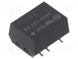 Converter: DC/DC; 0.25W; Uin: 4.5÷5.5V; Uout: 5VDC; Iout: 50mA; SMD