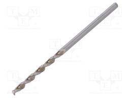 Drill bit; for metal; Ø: 1.7mm; L: 43mm; HSS-CO; Conform to: DIN 338