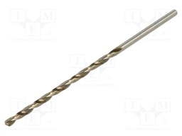 Drill bit; for metal; Ø: 3.5mm; L: 112mm; blister; HSS SUPER