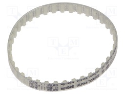 Timing belt; T5; W: 6mm; H: 2.2mm; Lw: 185mm; Tooth height: 1.2mm