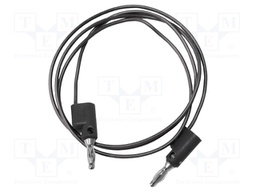Test lead; 5A; banana plug 4mm,both sides; Urated: 300V; Len: 0.9m
