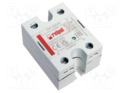Relay: solid state; Icntrl: 4÷20mA; 25A; 176÷280VAC; RSR92; 1-phase