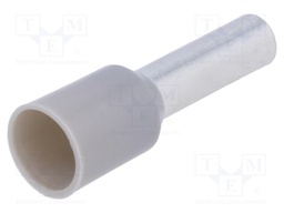 Bootlace ferrule; insulated; copper; Insulation: polyamide; 4mm2