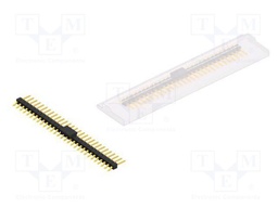 Connector: pin strips; pin header; male; PIN: 29; 2.54mm; SMT; 1x29