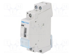 Relay: installation; monostable; NC + NO; Mounting: DIN; 16A; IP20