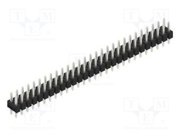 Connector: pin strips; pin header; male; PIN: 56; 2.54mm; THT; 2x28