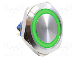 VANDAL RESISTANT SW, DPDT, 2A, 48V, GRN
