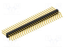 Connector: pin strips; pin header; male; PIN: 56; 2.54mm; SMT,THT