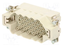 Connector: rectangular; male; Han EEE HMC; PIN: 40; size 16B; 500V
