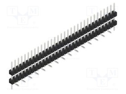 Connector: pin strips; pin header; male; PIN: 32; 2.54mm; SMT; 1x32