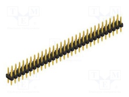 Connector: pin strips; pin header; male; PIN: 60; 2mm; THT; 2x30