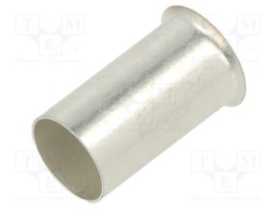 Tip: bootlace ferrule; non-insulated; copper; 25mm2; tinned; 4AWG