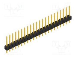 Connector: pin strips; pin header; male; PIN: 22; 2.54mm; THT; 1x22