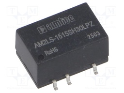 Converter: DC/DC; 2W; Uin: 13.5÷16.5V; Uout: 15VDC; Iout: 133mA; SMD