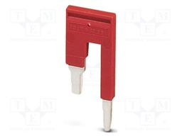 Bridge; PA; L: 3mm; ways: 2; W: 14.5mm; H: 33.4mm; Body: red