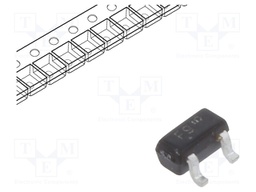 Transistor: PNP; 50V; 0.1A; 150mW; SC75