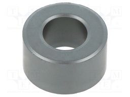 Ferrite: toroidal; Øint: 9mm; Øout: 19mm; Core mat: MnZn; 10MHz