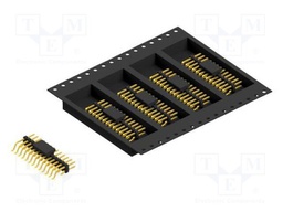 Connector: pin strips; pin header; male; PIN: 26; 2mm; SMT; 2x13