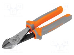 Pliers; side,cutting,insulated; hardened steel