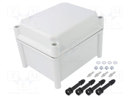 Enclosure: multipurpose; X: 151mm; Y: 186mm; Z: 140mm; TBF; polyester