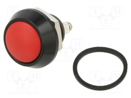 Switch: vandal resistant; Pos: 2; SPST-NO; 5A/24VDC; IP67; OFF-(ON)