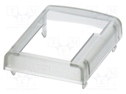 Cover; transparent; UL94V-0; ME PLC 40; polycarbonate; X: 39.7mm