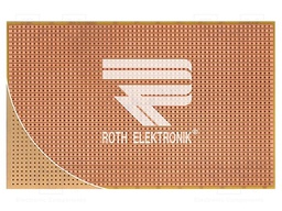 Board: universal; single sided,prototyping; W: 100mm; L: 160mm