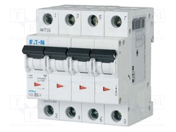 Circuit breaker; 230/400VAC; Inom: 1.6A; Poles: 4; Charact: C; 6kA