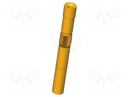 Connector; Contact plating: gold-plated; Contacts: brass; KT-254