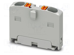 Splice terminal: rail; 17.5A; 450V; push-in; PA; L: 17.7mm; W: 4.2mm