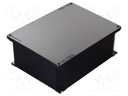 Enclosure: multipurpose; X: 315mm; Y: 410mm; Z: 150mm; aluminium