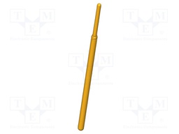 Test needle; Operational spring compression: 4.3mm; 5A; Ø: 0.9mm