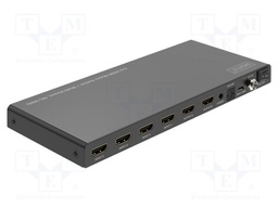Switch; HDCP 1.4,HDMI 1.4; Support: 4K,HDCP,UHD 2160p; black