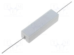 Resistor: wire-wound; cement; THT; 27Ω; 15W; ±5%; 12.5x12.5x49mm
