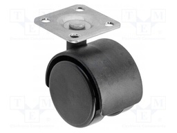 Furniture wheel; Ø: 50mm