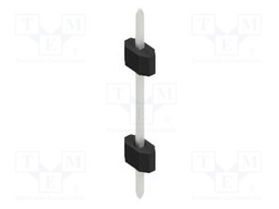 Connector: pin strips; pin header; male; PIN: 1; 1.27mm; THT; 1x1