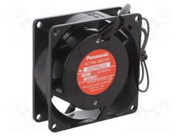 Fan: AC; axial; 230VAC; 80x80x25mm; 40.8m3/h; 24dBA; ball bearing