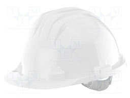 Protective helmet; Protection class: 0; white; 1kV