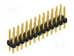 Connector: pin strips; pin header; male; PIN: 26; 2mm; THT; 2x13