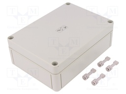 Enclosure: multipurpose; X: 130mm; Y: 180mm; Z: 63mm; flat; TK PS