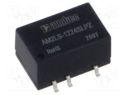 Converter: DC/DC; 2W; Uin: 10.8÷13.2VDC; Uout: 24VDC; Iin: 196mA