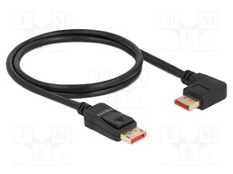 Cable; DisplayPort plug,DisplayPort plug 90° left/right; 1m