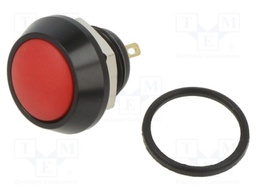 Switch: vandal resistant; Pos: 2; SPST-NO; 5A/24VDC; IP65; OFF-(ON)