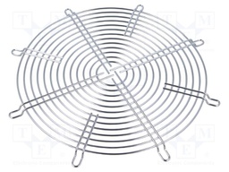 Guard; nickel plated steel; Ø200mm; screws