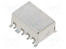 Relay: electromagnetic; DPDT; Ucoil: 9VDC; 1A; 0.3A/125VAC; PCB