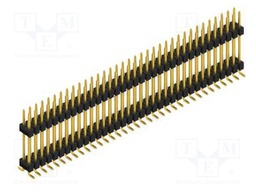 Connector: pin strips; pin header; male; PIN: 70; 2.54mm; SMT; 2x35