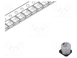 Capacitor: electrolytic; SMD; 1mF; ±20%; -55÷105°C; Series: GSC