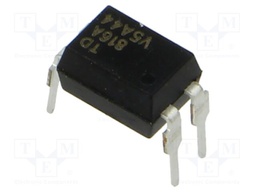 Optocoupler; THT; Ch: 1; OUT: transistor; 5kV; DIP4; Colour: black